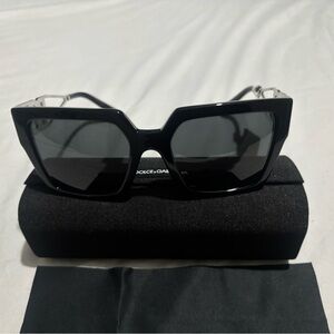 Dolce & Gabbana Black Square Sunglasses